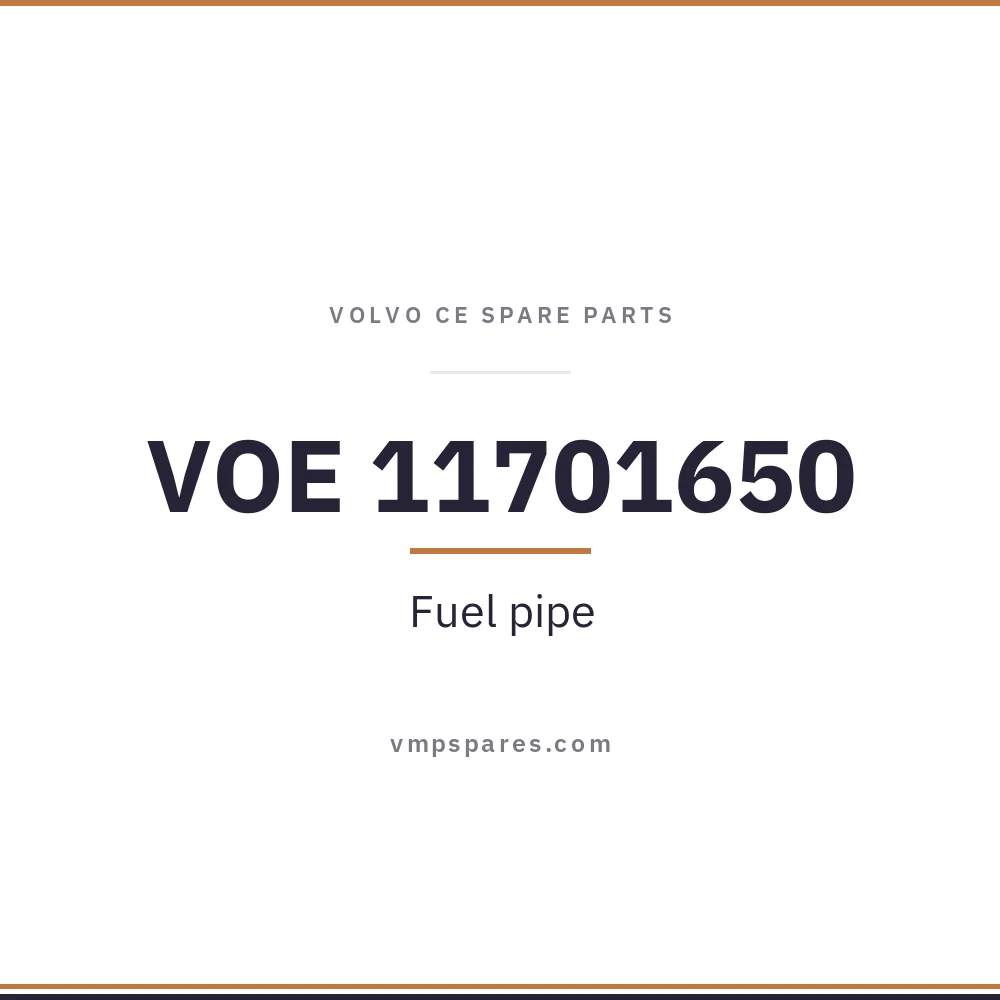 VOE 11701650 – Fuel pipe