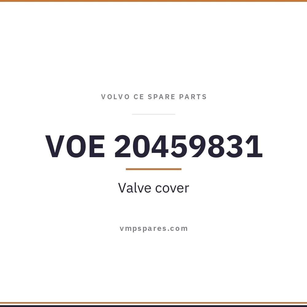 VOE 20459831 – Valve cover