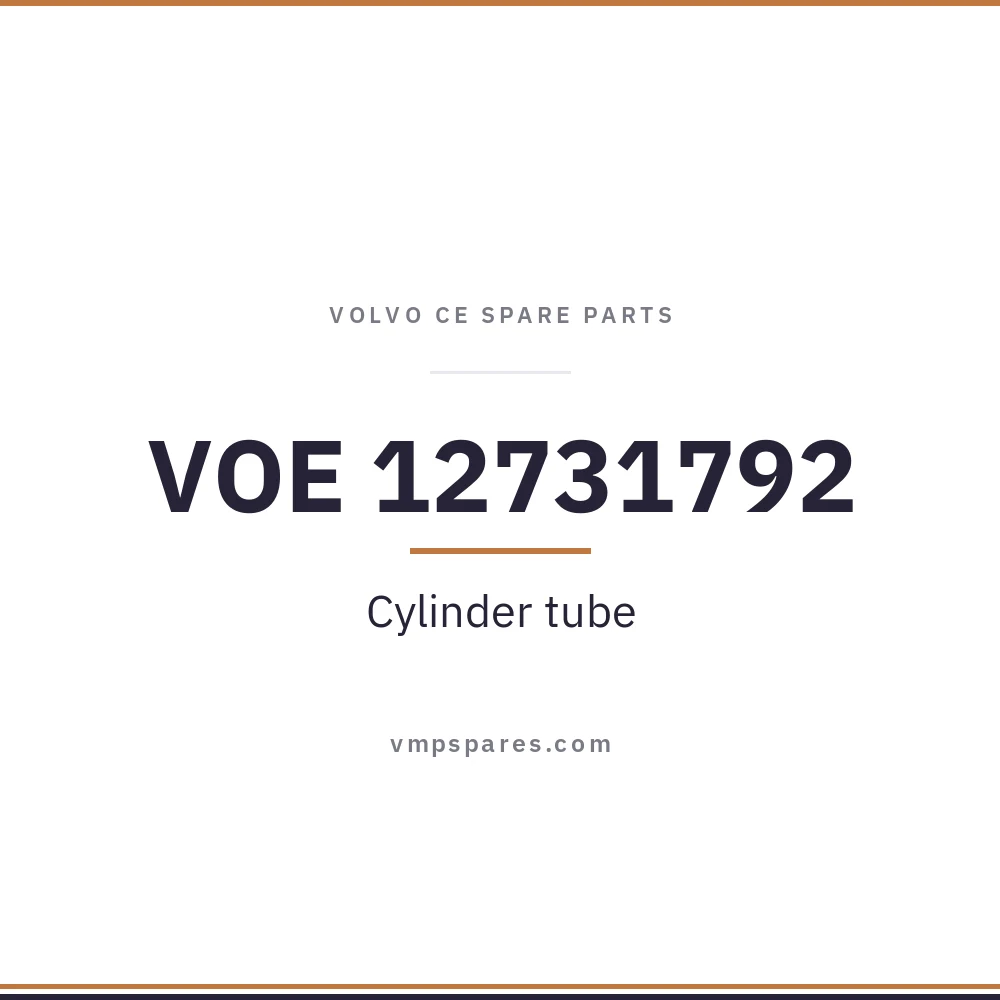 VOE 12731792 – Cylinder tube