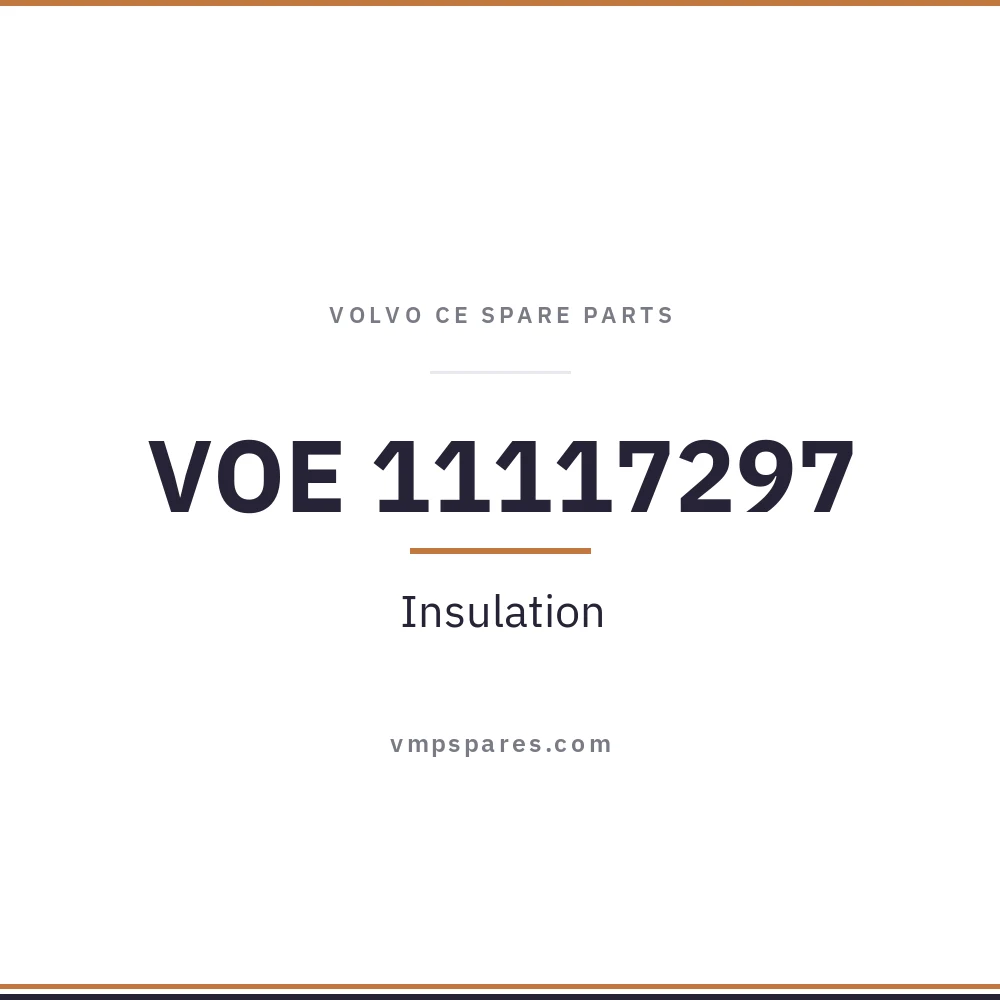 VOE 11117297 – Insulation