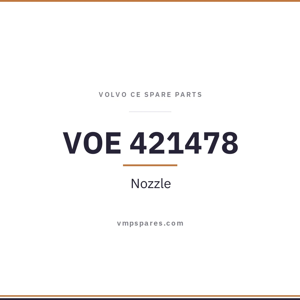 VOE 421478 – Nozzle
