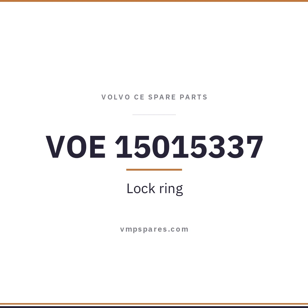 VOE 15015337 – Lock ring
