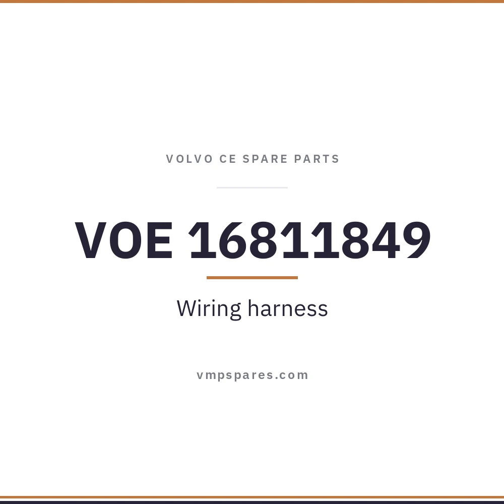 VOE 16811849 – Wiring harness