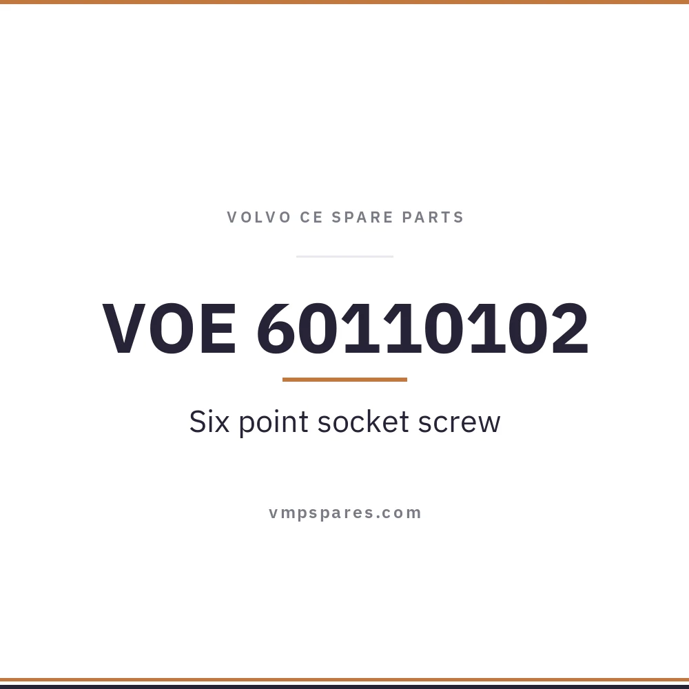 VOE 60110102 – Six point socket screw