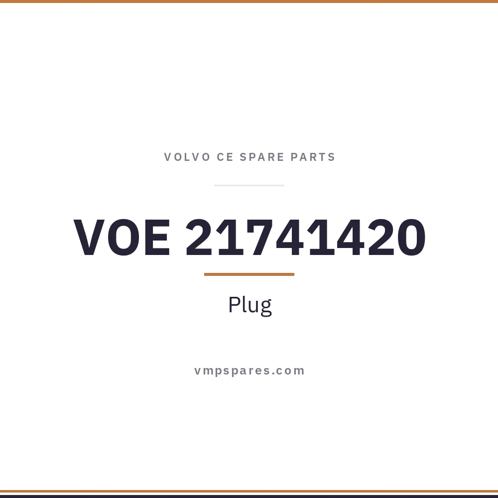 VOE 21741420 – Plug