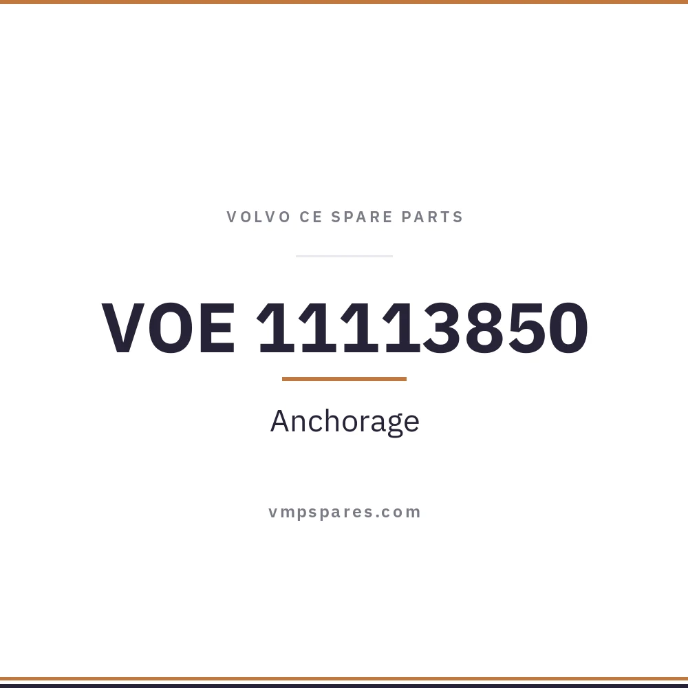 VOE 11113850 – Anchorage