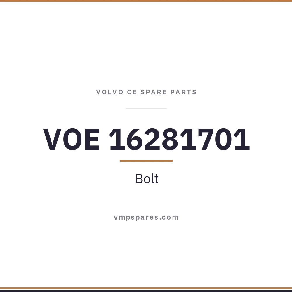 VOE 16281701 – Bolt