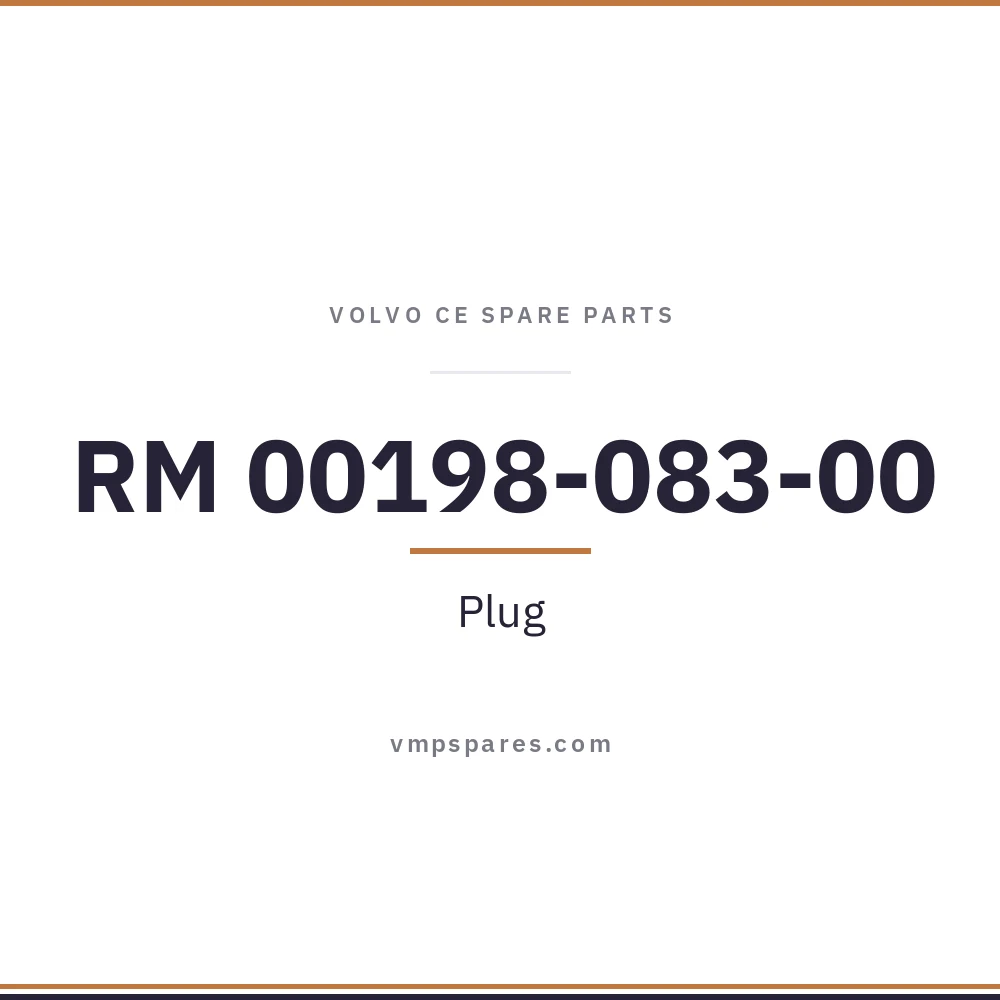 RM 00198-083-00 – Plug