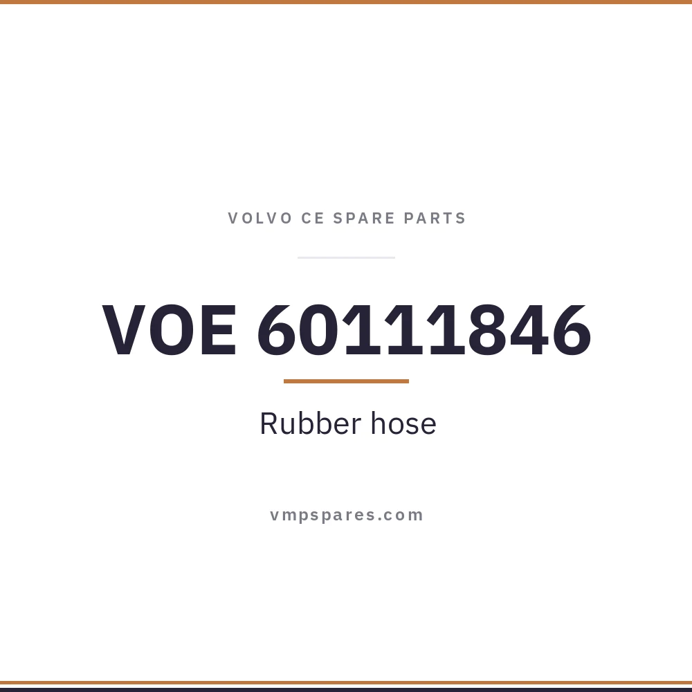 VOE 60111846 – Rubber hose