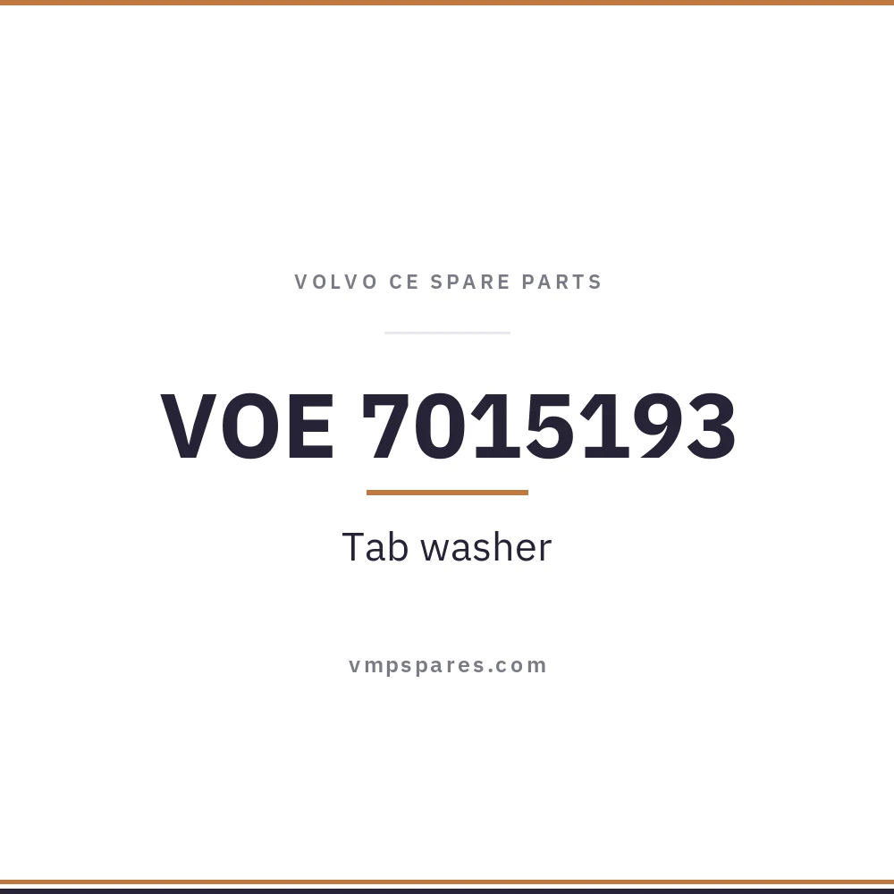 VOE 7015193 – Tab washer
