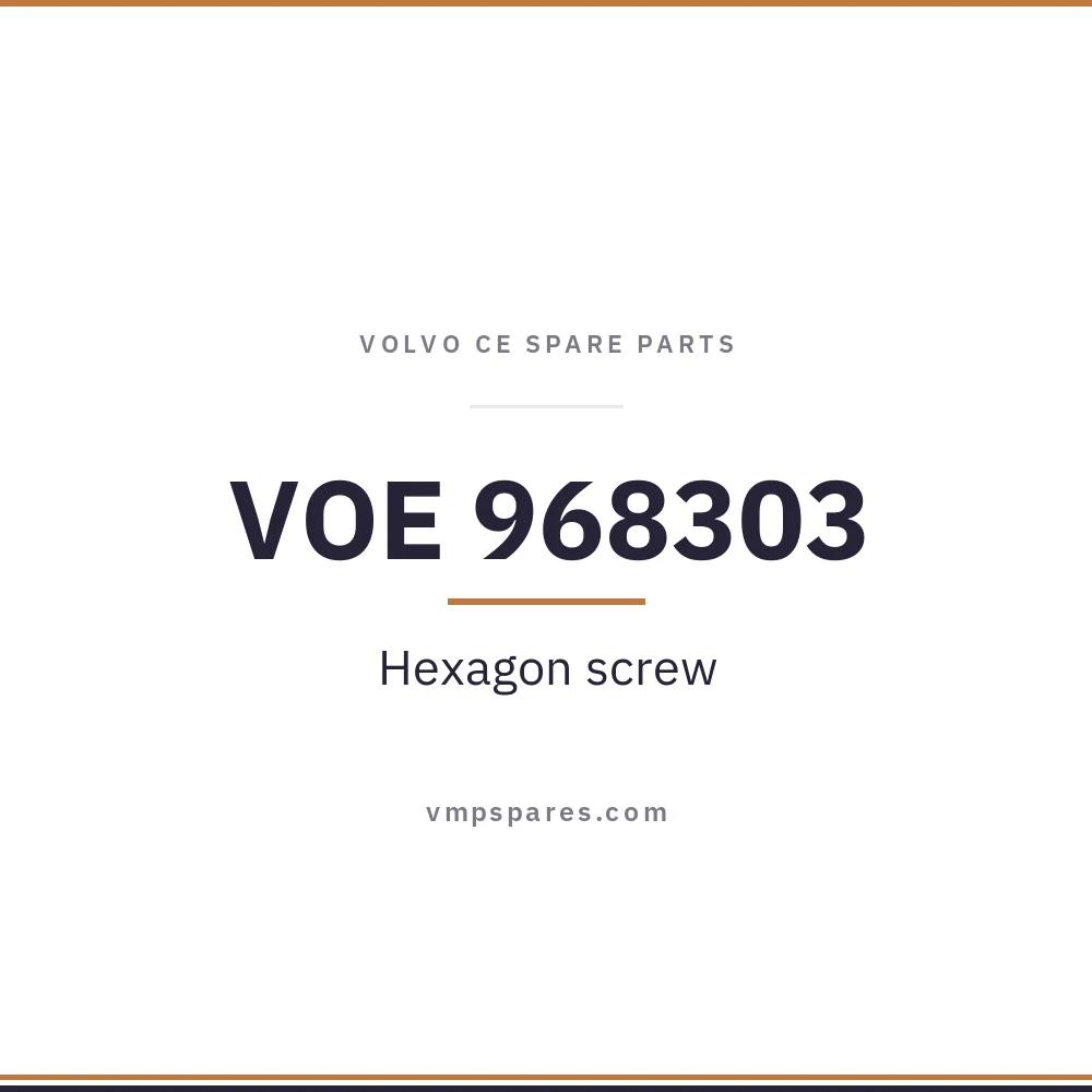 VOE 968303 – Hexagon screw