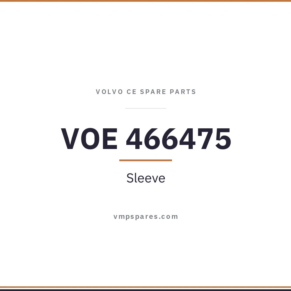 VOE 466475 – Sleeve