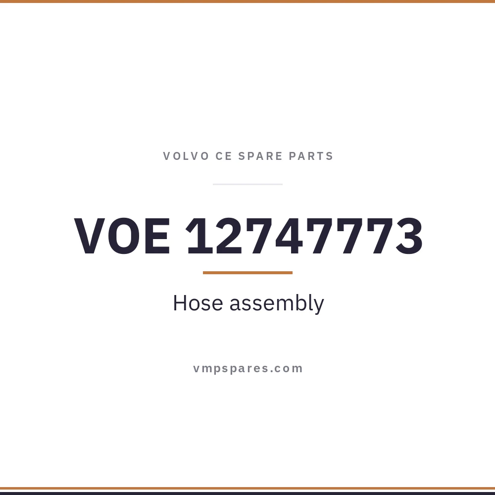 VOE 12747773 – Hose assembly