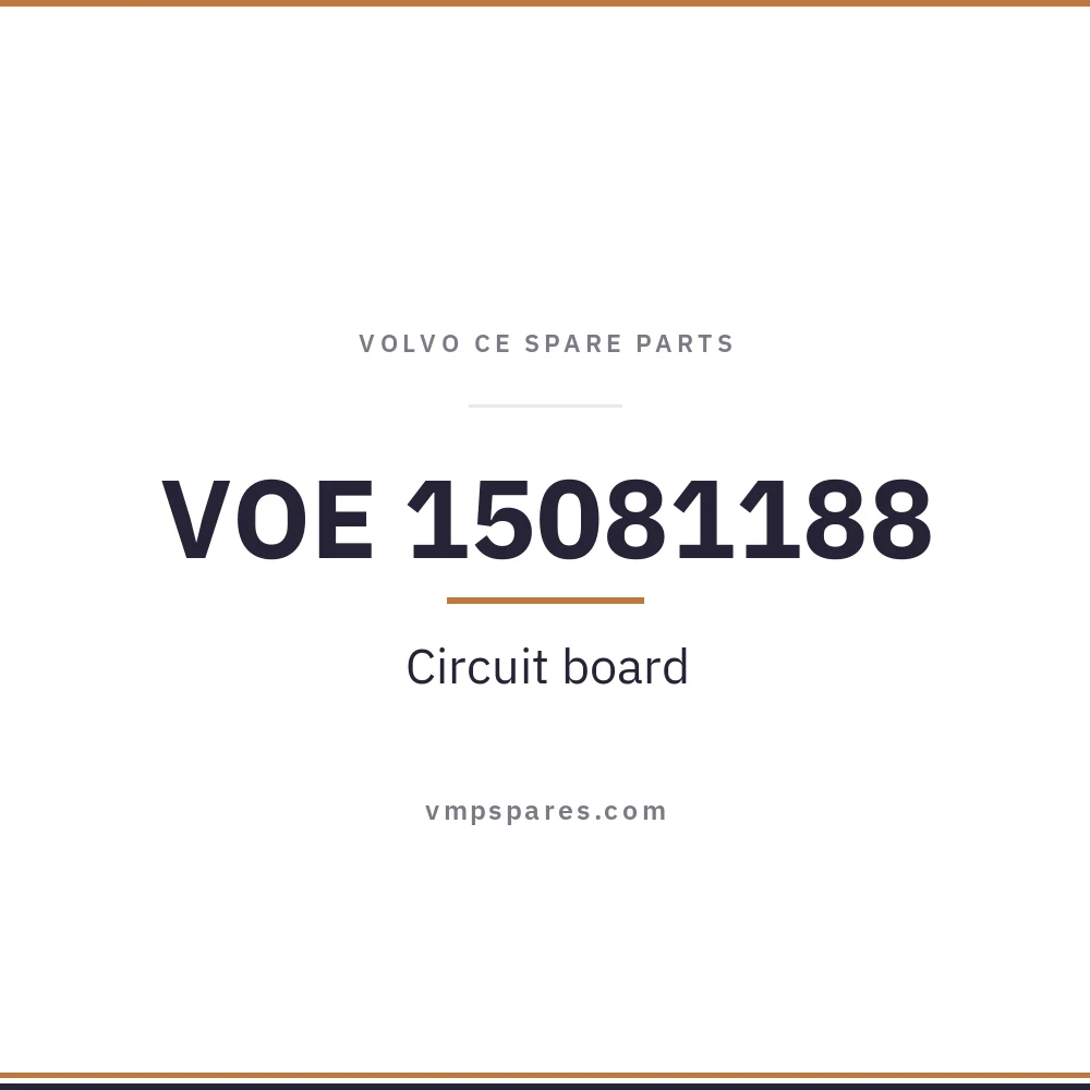 VOE 15081188 – Circuit board