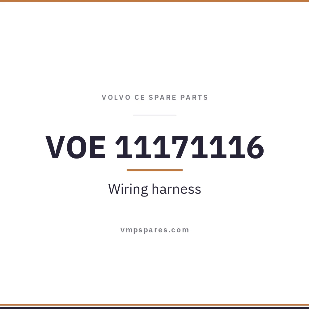 VOE 11171116 – Wiring harness