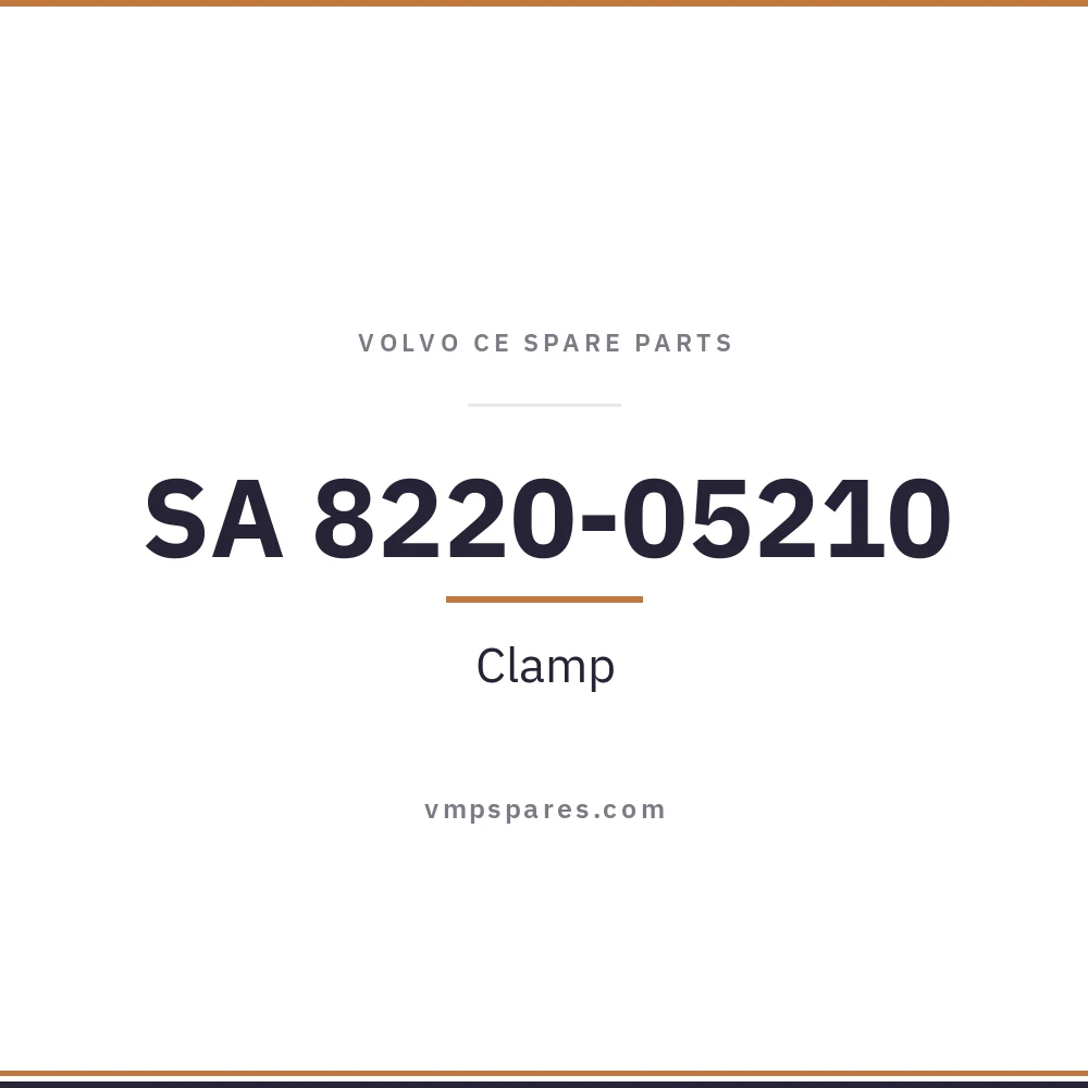 SA 8220-05210 – Clamp