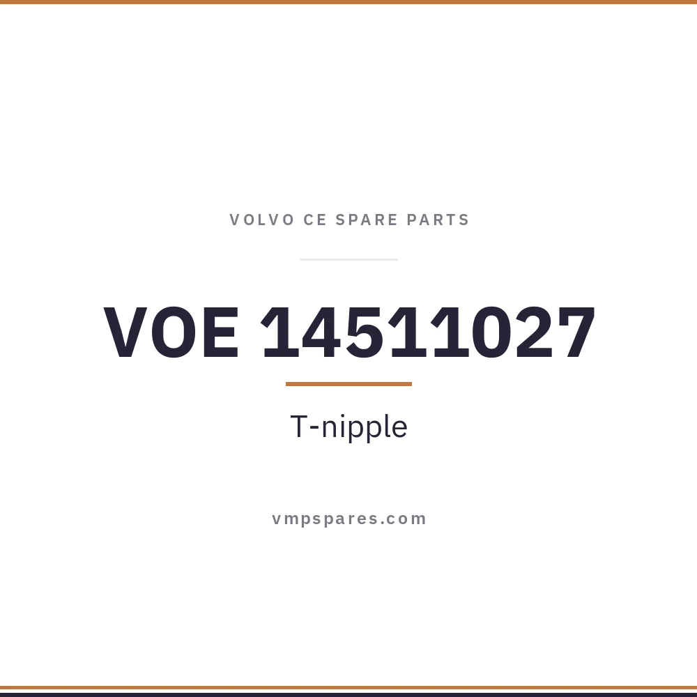 VOE 14511027 – T-nipple