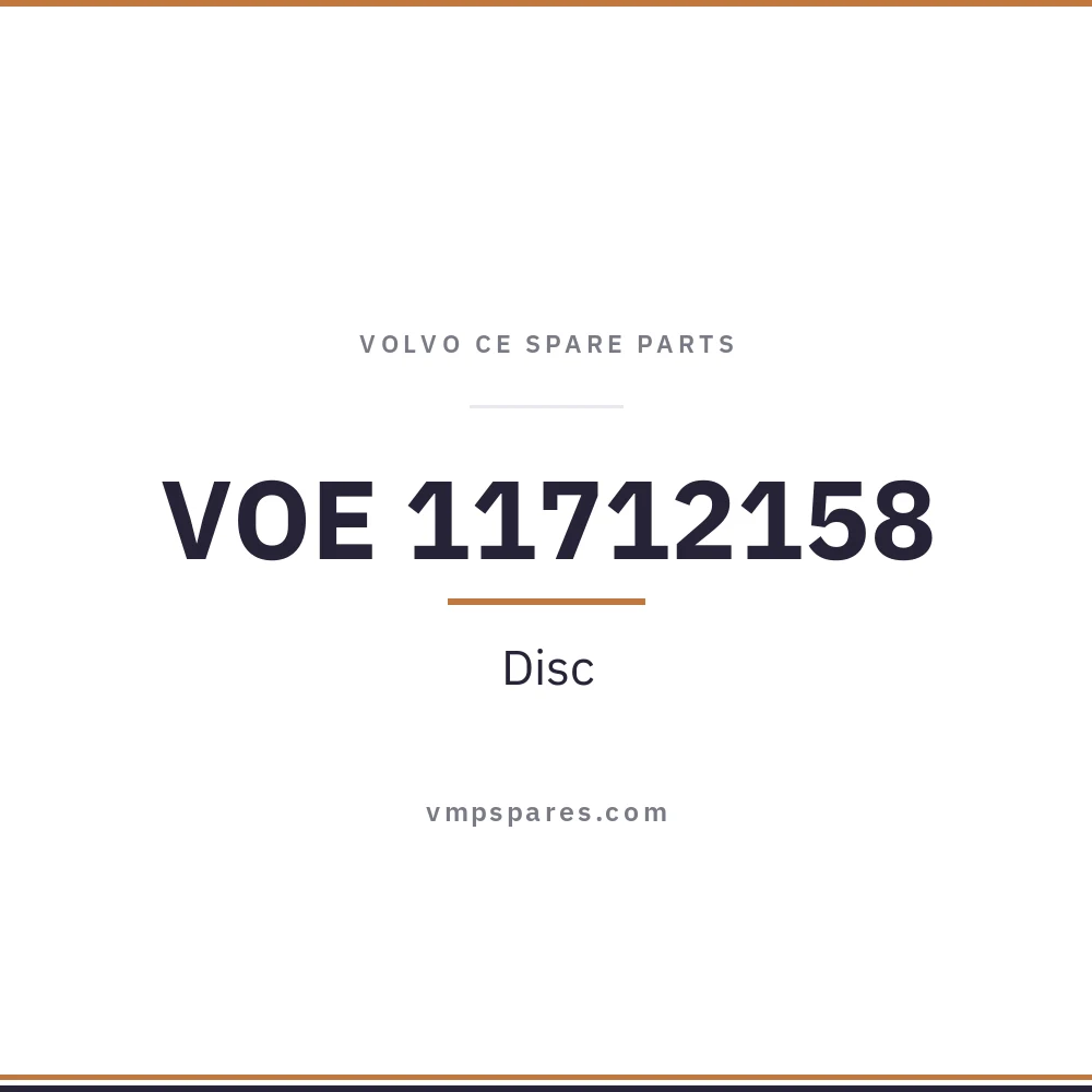 VOE 11712158 – Disc
