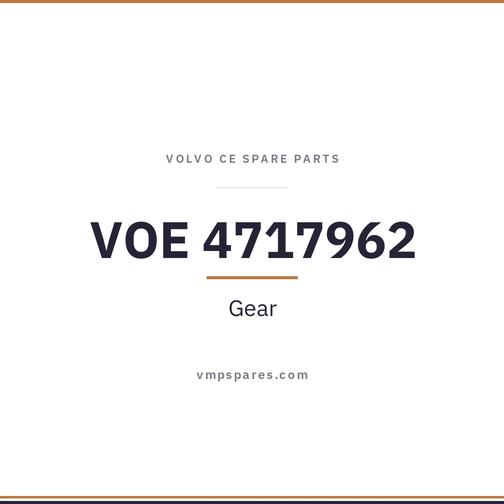VOE 4717962 – Gear