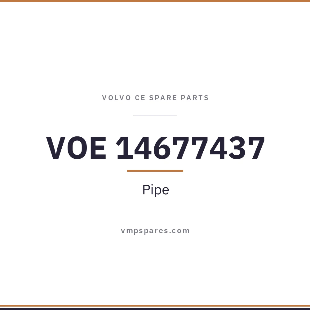 VOE 14677437 – Pipe