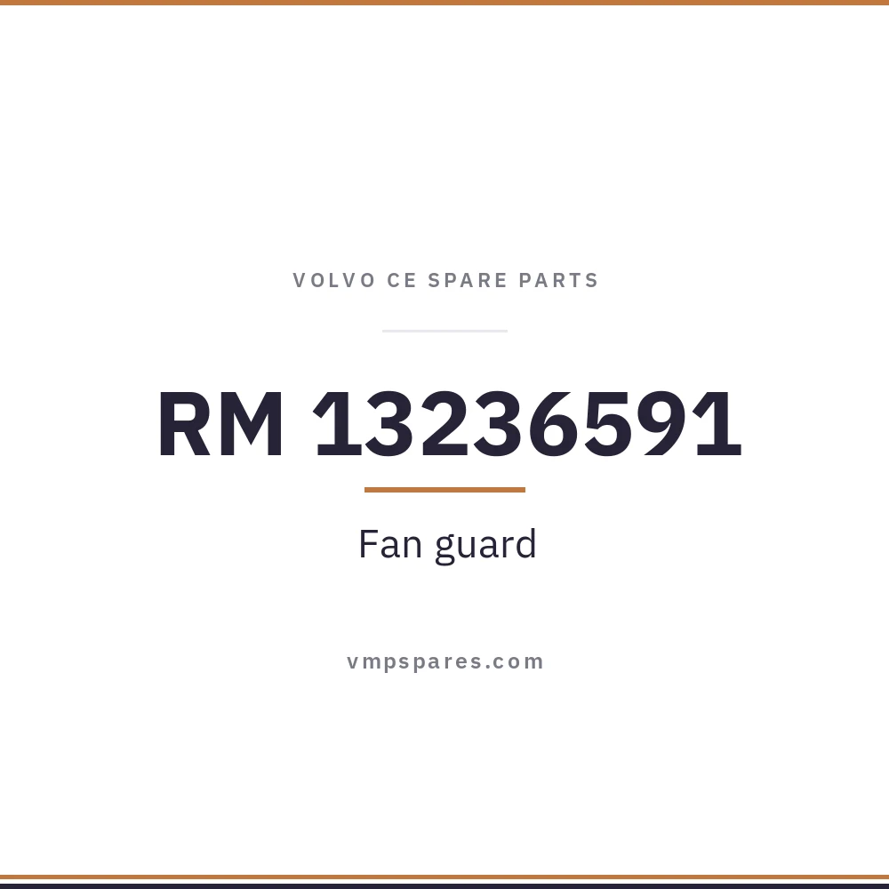 RM 13236591 – Fan guard