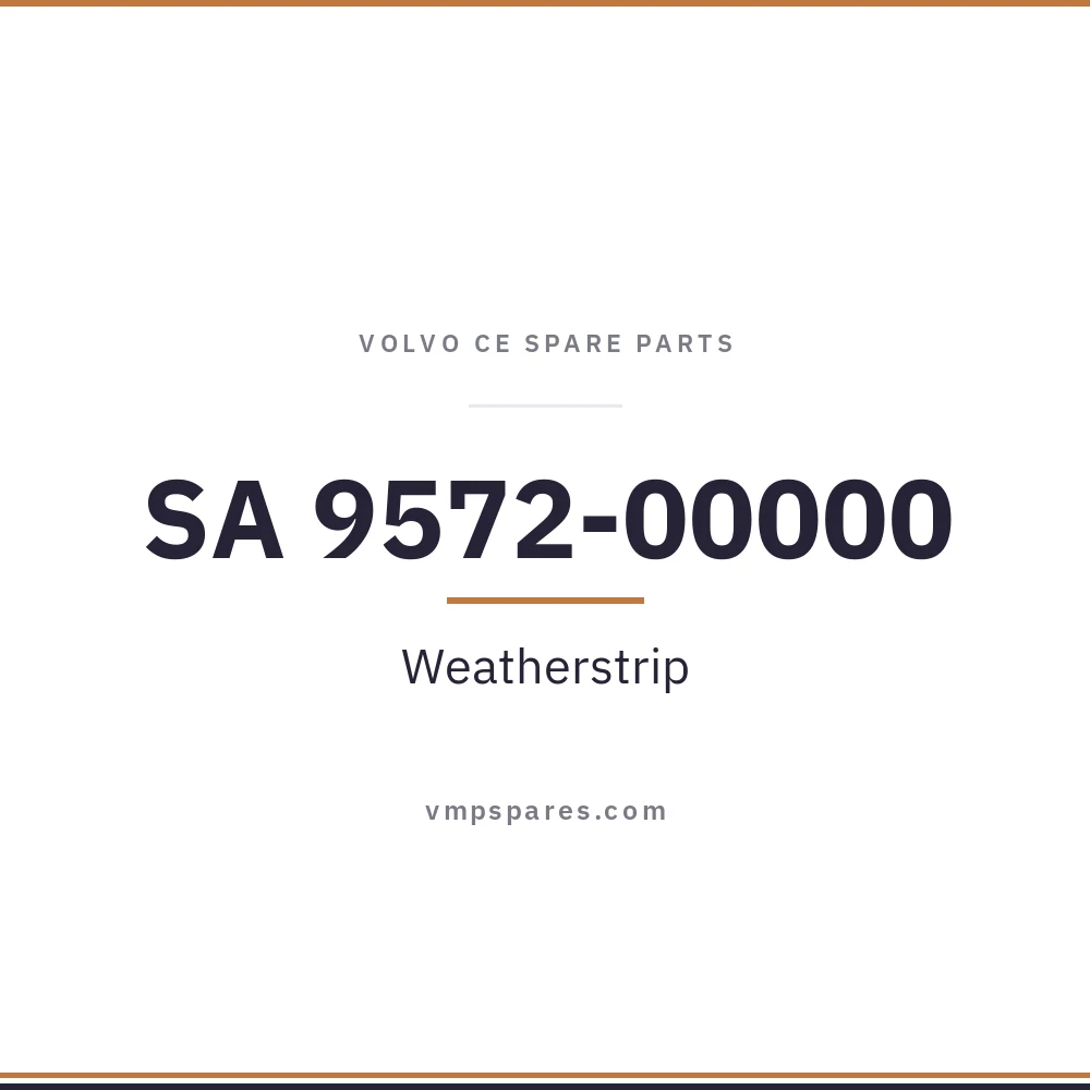 SA 9572-00000 – Weatherstrip