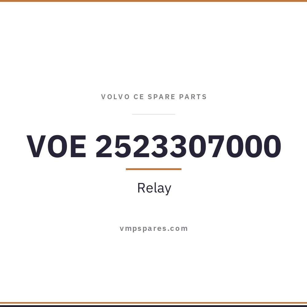 VOE 2523307000 – Relay