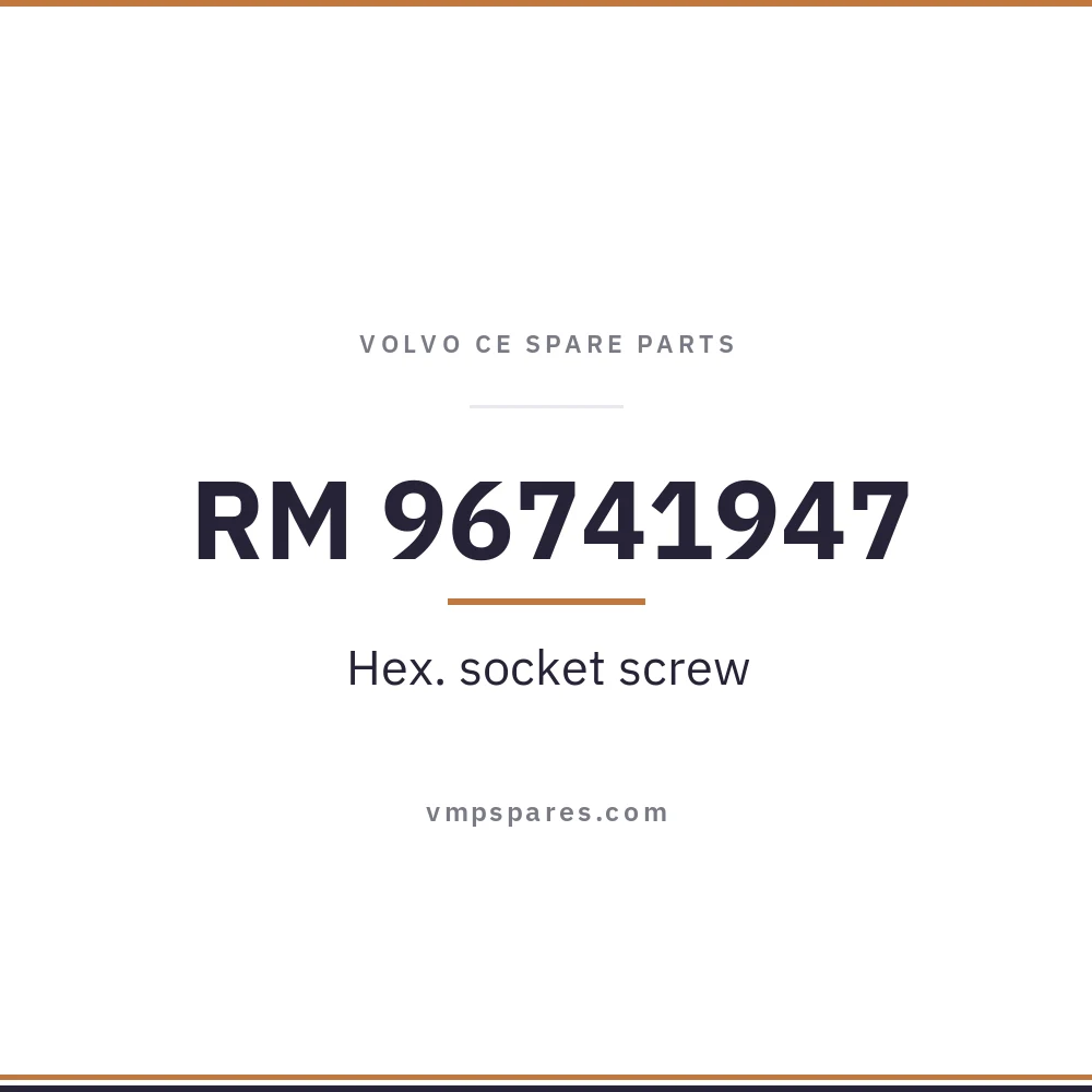 RM 96741947 – Hex. socket screw