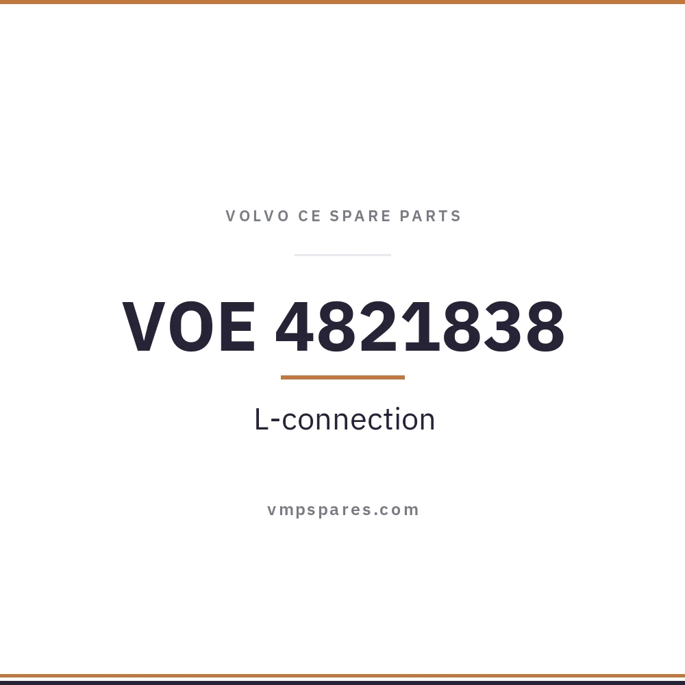 VOE 4821838 – L-connection