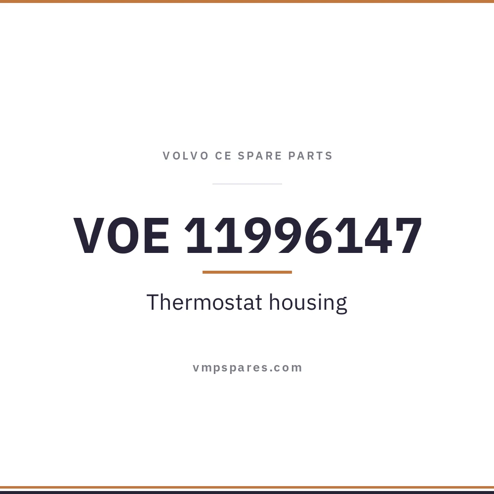 VOE 11996147 – Thermostat housing