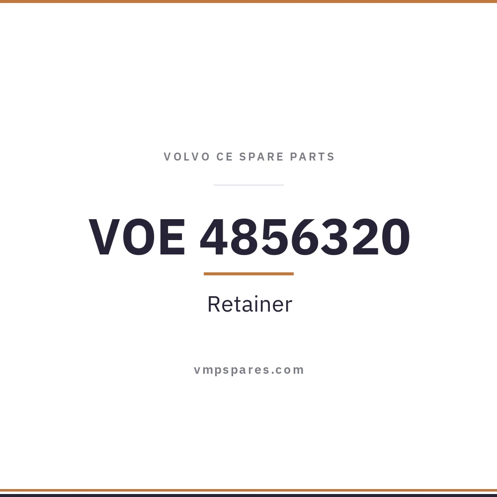 VOE 4856320 – Retainer