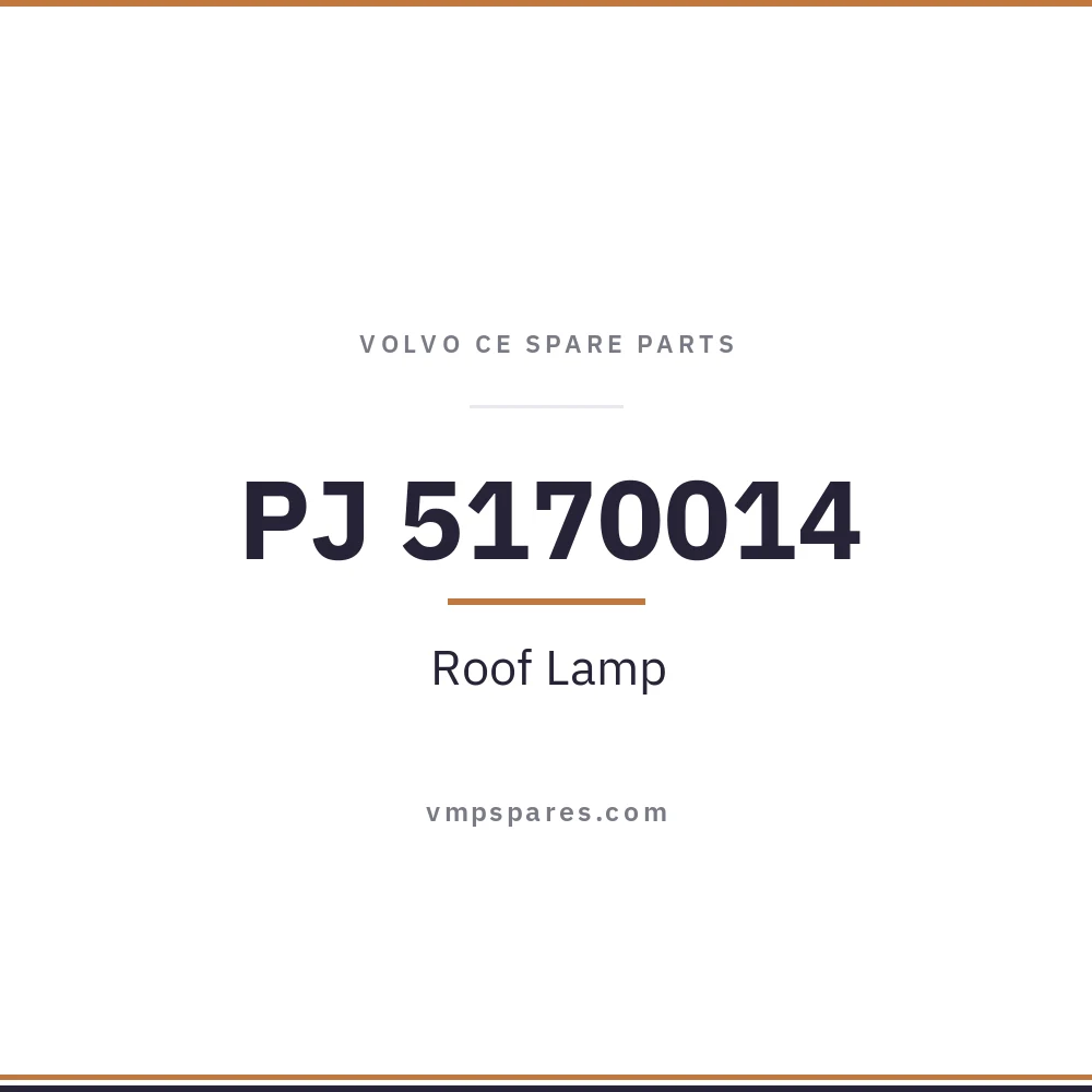 PJ 5170014 – Roof Lamp