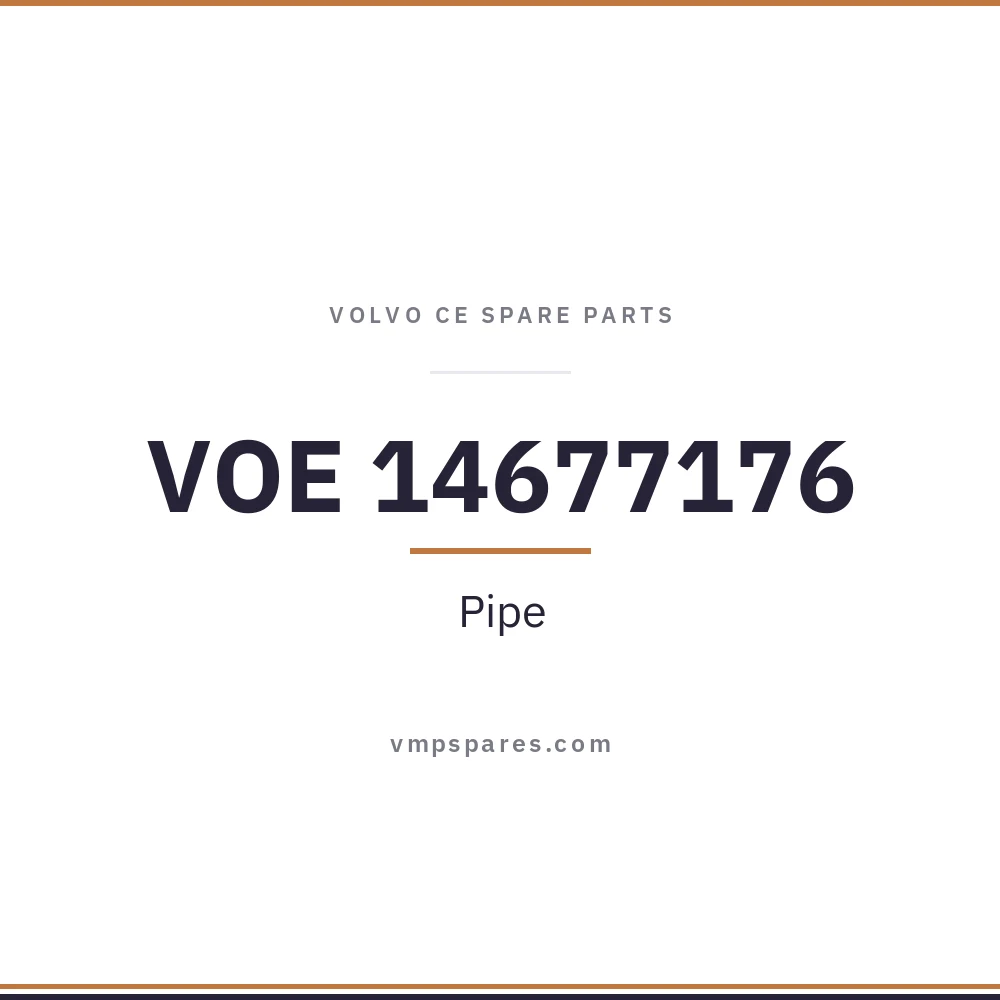 VOE 14677176 – Pipe