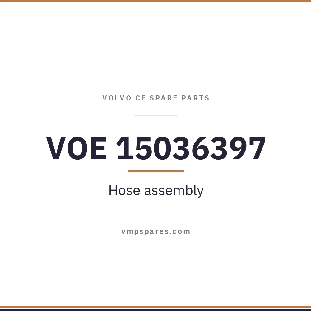 VOE 15036397 – Hose assembly