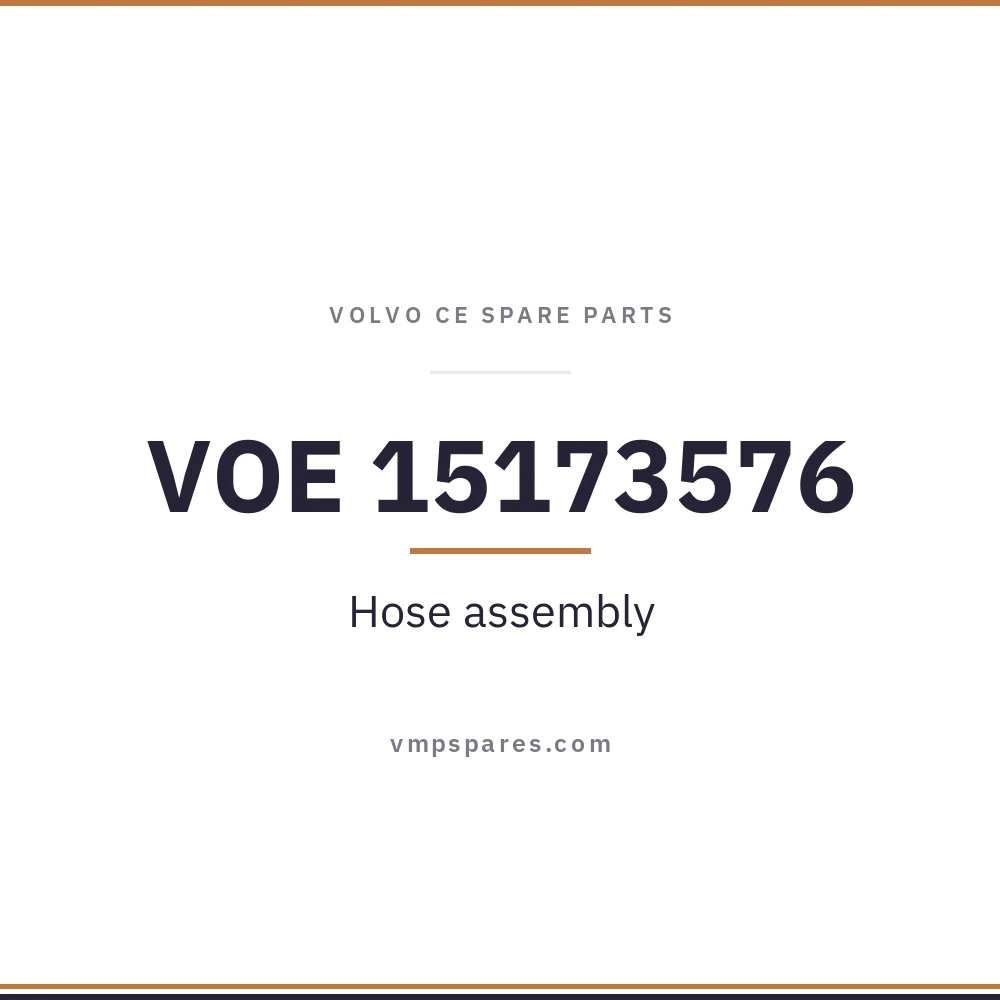 VOE 15173576 – Hose assembly