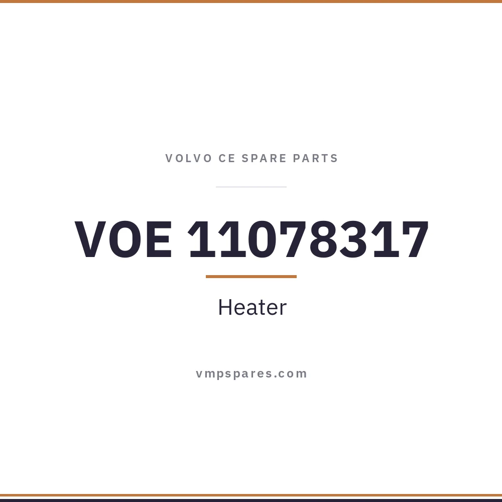 VOE 11078317 – Heater