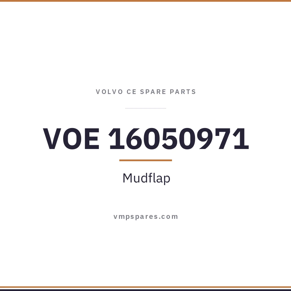 VOE 16050971 – Mudflap