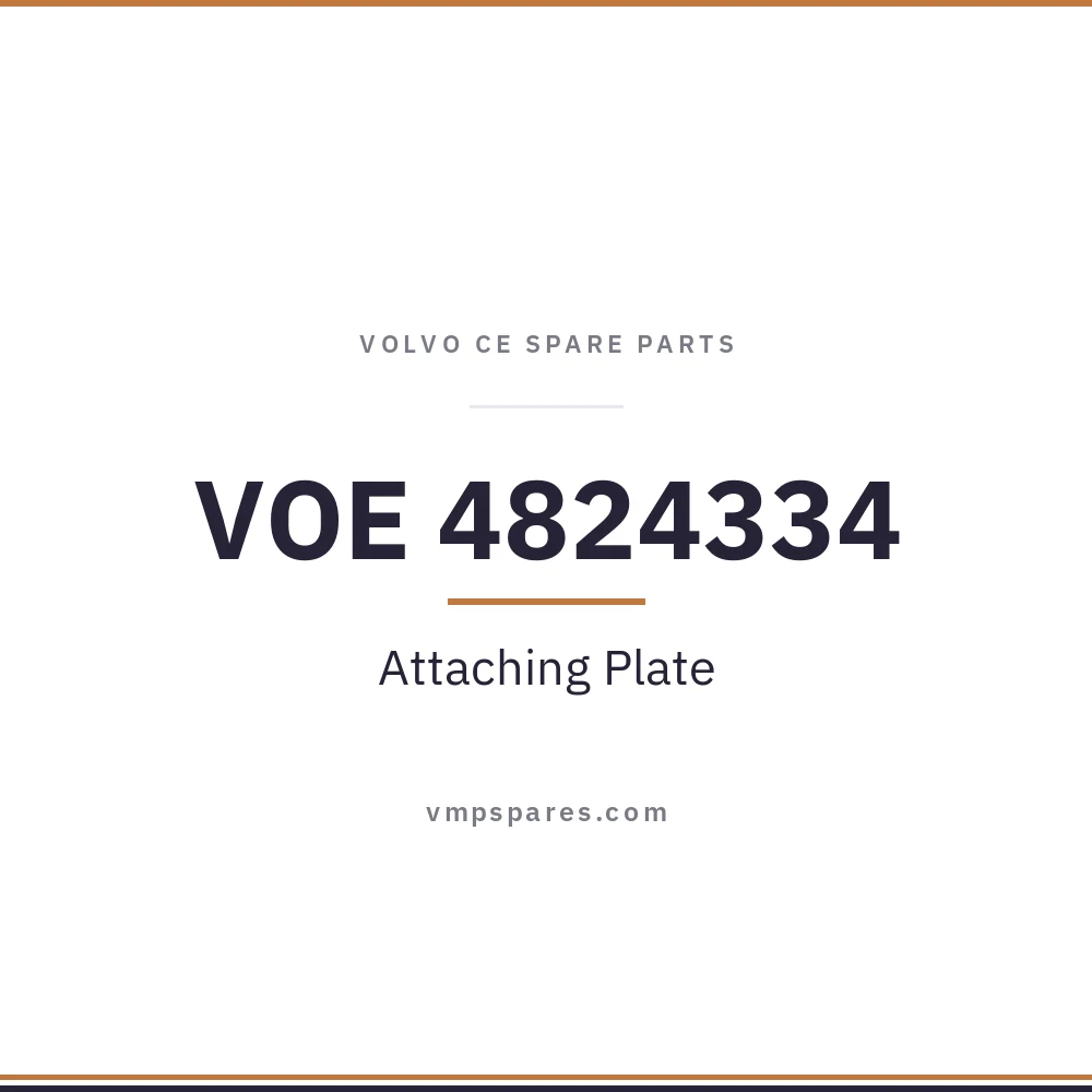 VOE 4824334 – Attaching Plate