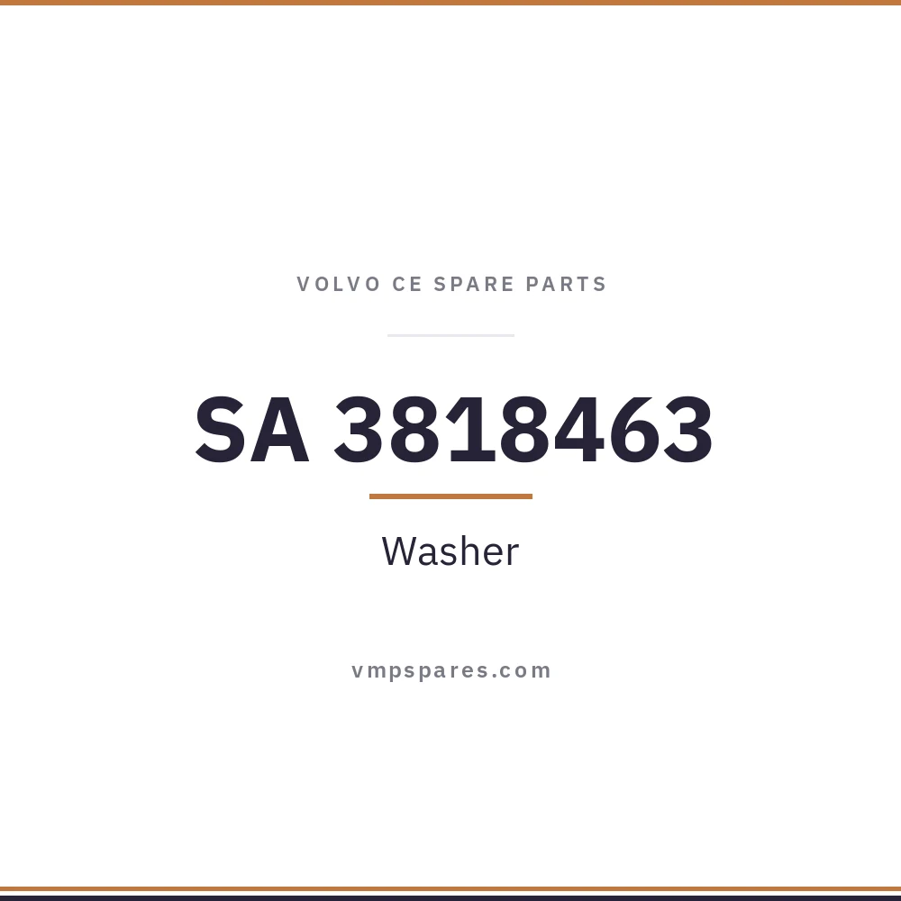 SA 3818463 – Washer