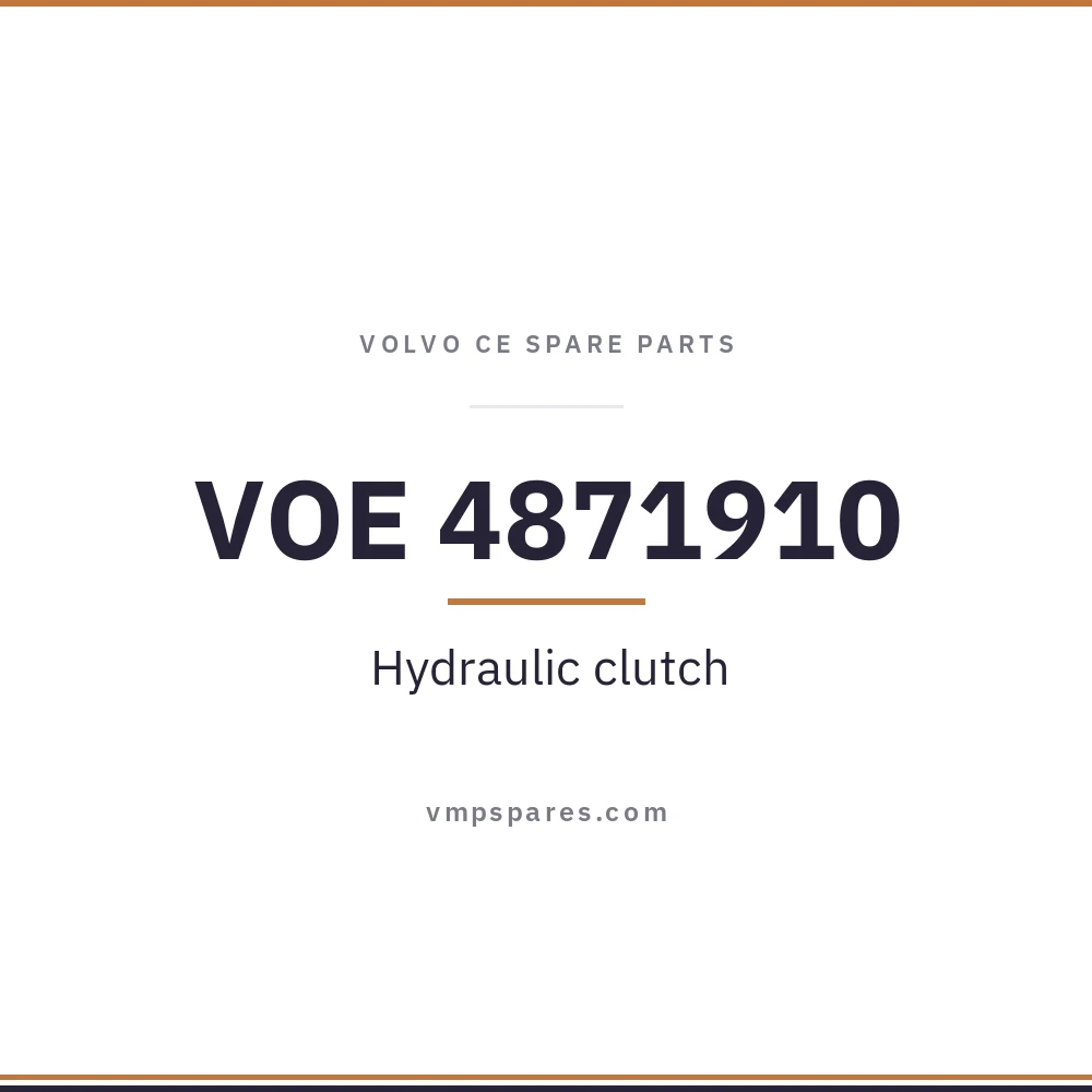VOE 4871910 – Hydraulic clutch