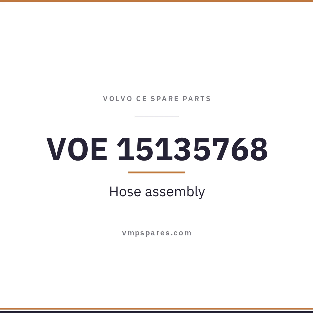 VOE 15135768 – Hose assembly