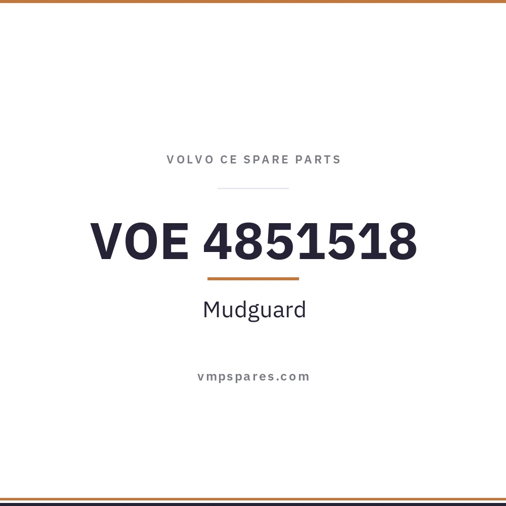 VOE 4851518 – Mudguard