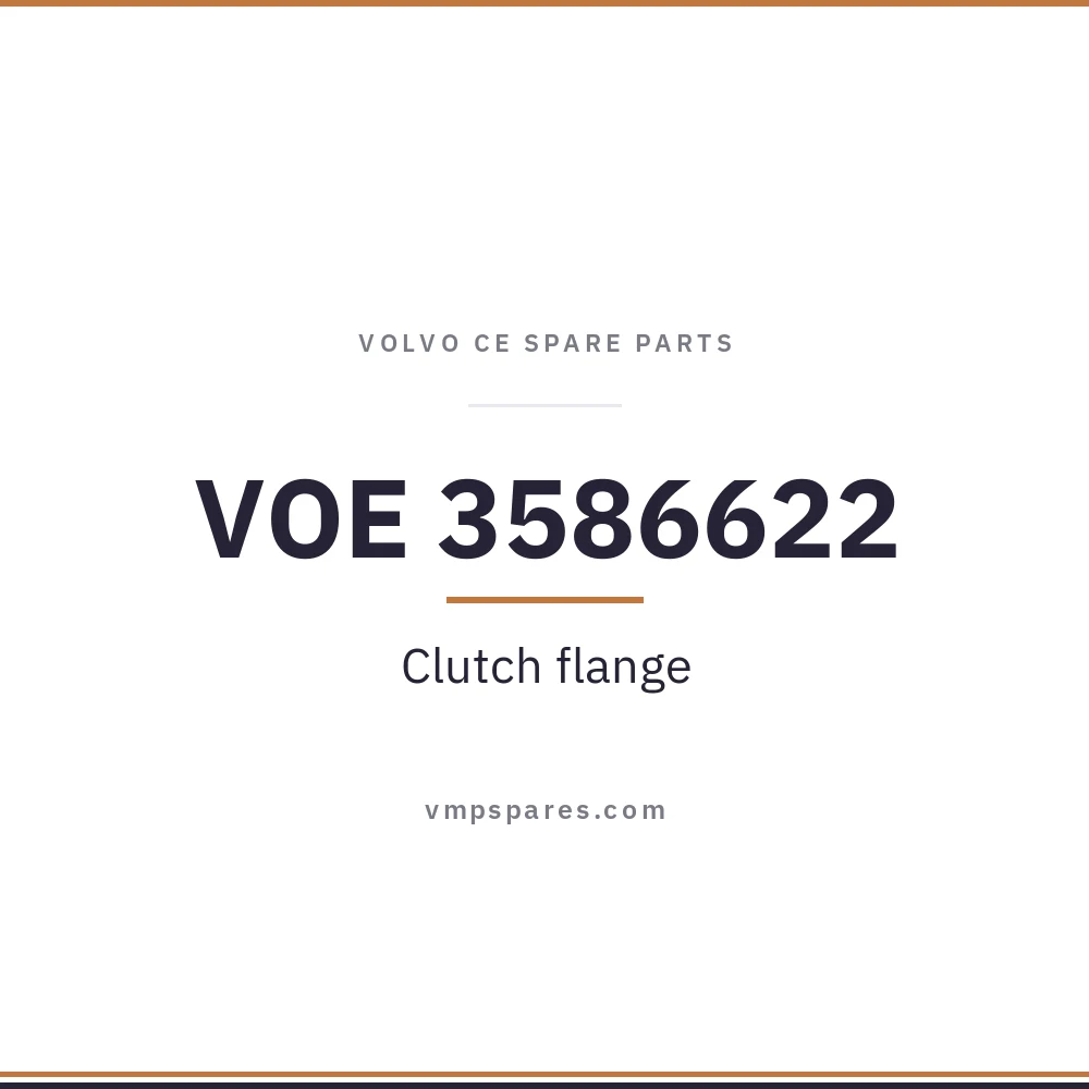 VOE 3586622 – Clutch flange