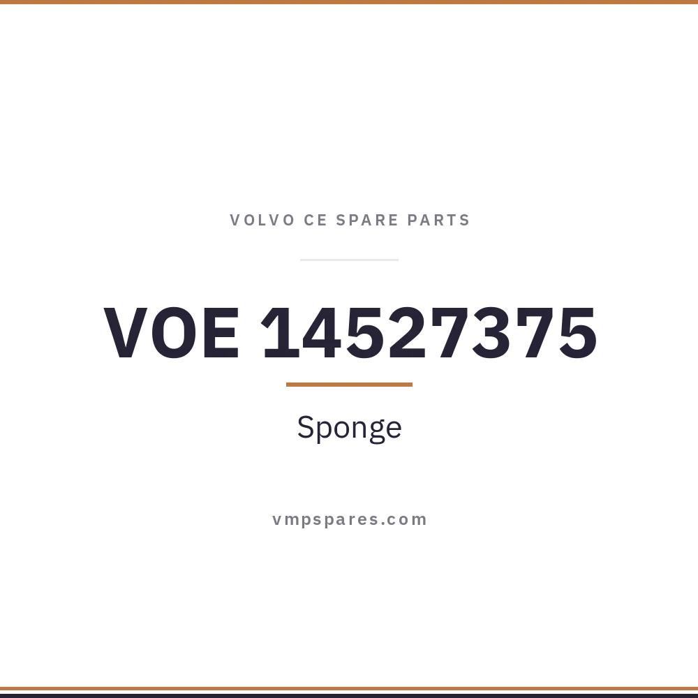 VOE 14527375 – Sponge
