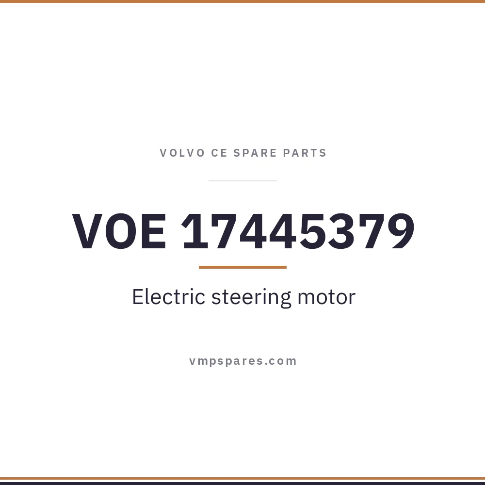 VOE 17445379 – Electric steering motor