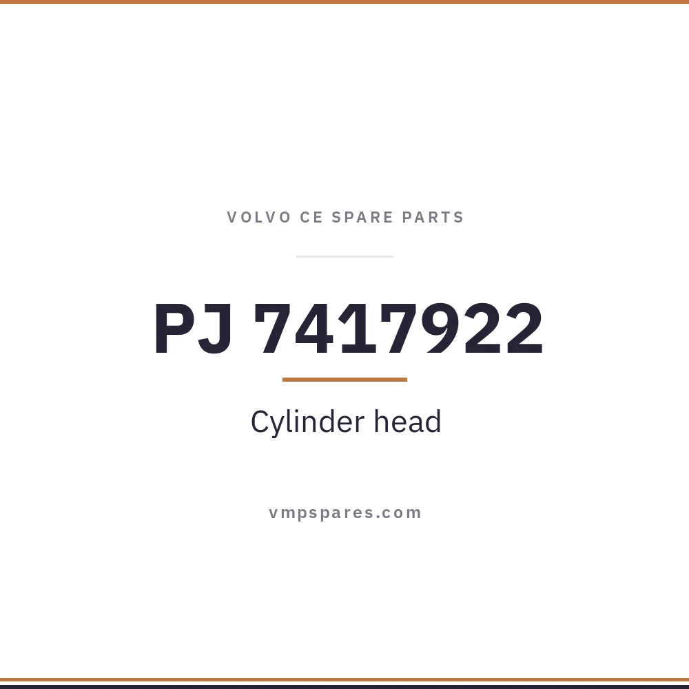 PJ 7417922 – Cylinder head