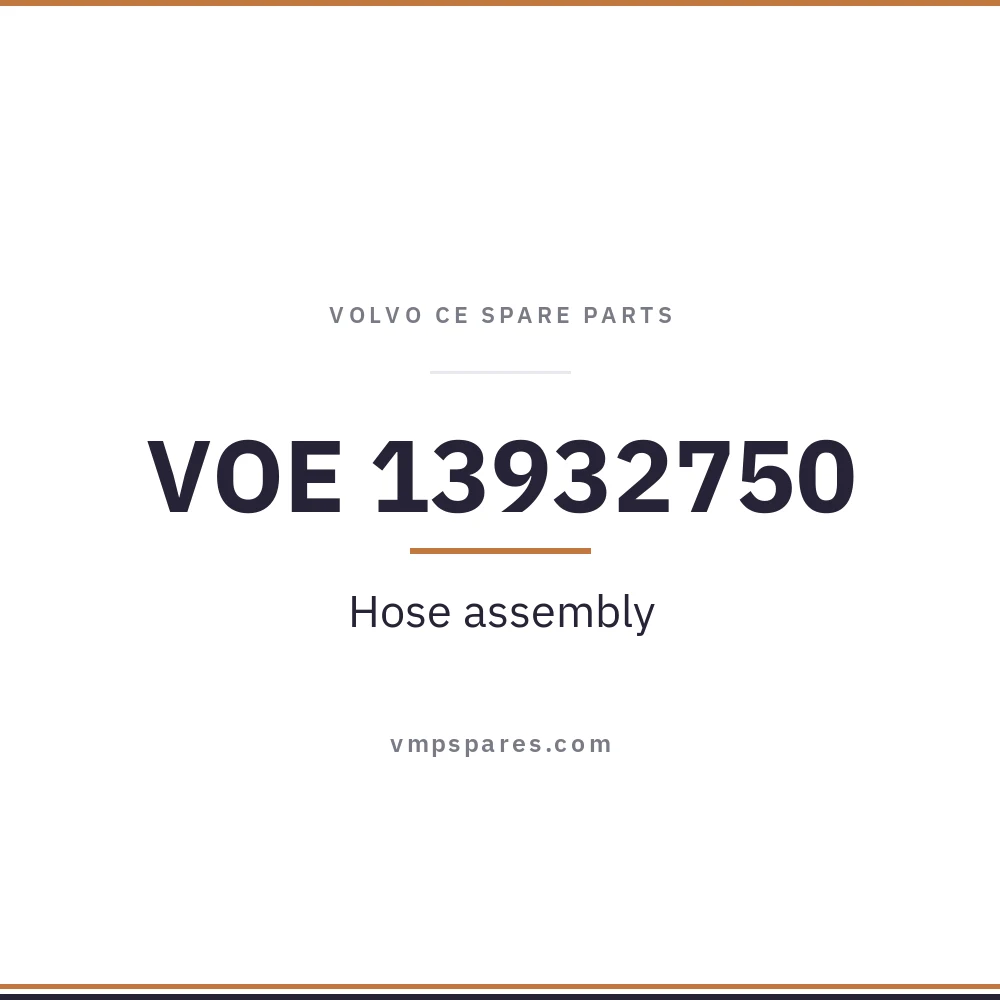 VOE 13932750 – Hose assembly