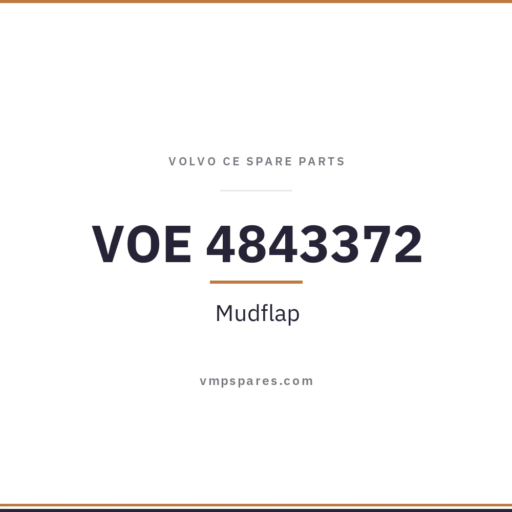 VOE 4843372 – Mudflap