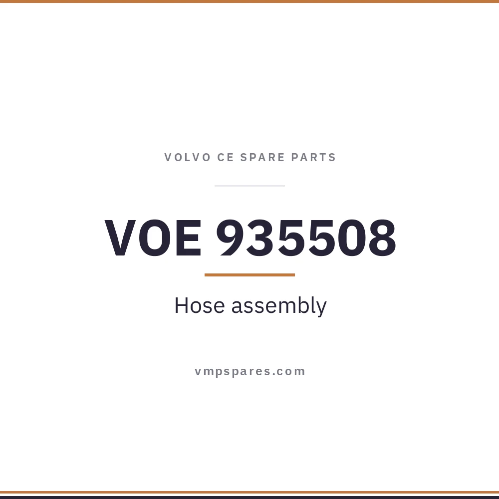 VOE 935508 – Hose assembly