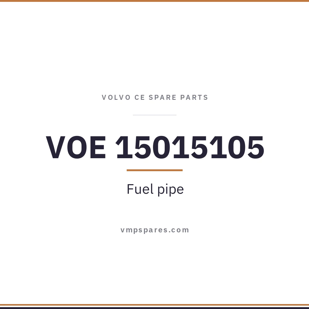VOE 15015105 – Fuel pipe